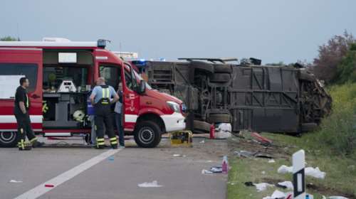 Τροχαίο με λεωφορείο στη Γερμανία με νεκρό και τραυματίες