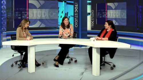 Κονιόρδου και Σταθακοπούλου στο TOC για τον πολιτισμό και τις ευρωεκλογές
