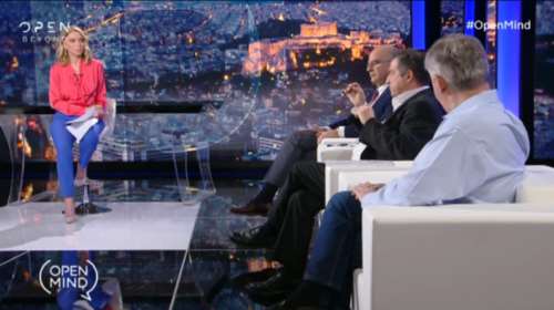 Παπαδημούλης, Δένδιας και Καμίνης στο Open Mind