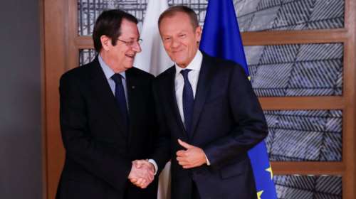 Τουσκ: Σε πλήρη αλληλεγγύη η ΕΕ με την Κύπρο για την ΑΟΖ
