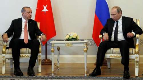 Τηλεφωνική επικοινωνία Ερντογάν-Πούτιν για τη Συρία