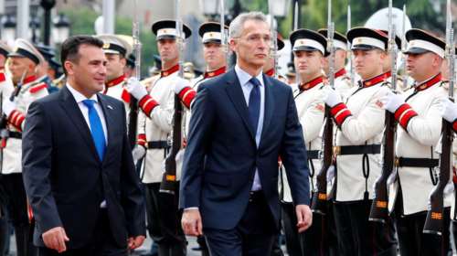ΝΑΤΟ σε Β. Μακεδονία: «Είμαστε έτοιμοι να σας καλωσορίσουμε»