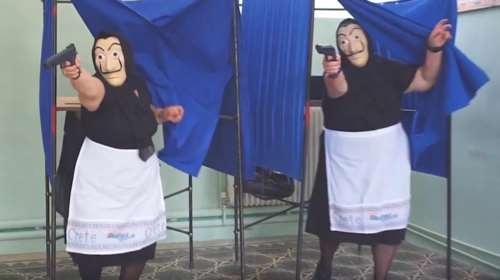 Ξεκαρδιστικό κρητικό Casa de papel: η &quot;Τέλεια νοθεία&quot; (βίντεο)