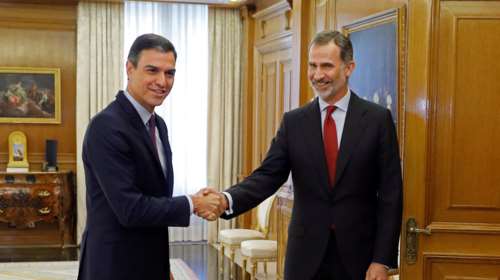Ισπανία: Εντολή για σχηματισμό κυβέρνησης έλαβε ο Σάντσεθ