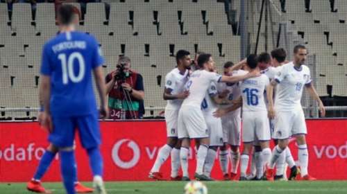 Προκριματικά Euro 2020: Ελλάδα - Ιταλία 0-3