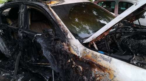 Στις φλόγες αυτοκίνητα Τούρκων διπλωματών στη Θεσσαλονίκη