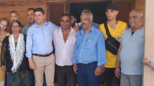 Από καταυλισμό Ρομά ξεκίνησε την εκστρατεία του ο Λ. Αυγενάκης