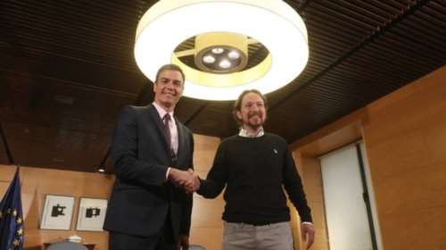 Συμφωνία σοσιαλιστών και Podemos για  σχηματισμό κυβέρνησης