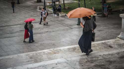 Βροχερός ο καιρός με σποραδικές καταιγίδες και την Τετάρτη