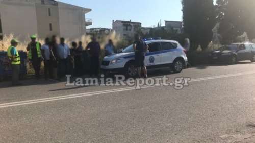 Λαμία: Παρέσυρε υπάλληλο καθαριότητας και εξαφανίστηκε [φωτό]