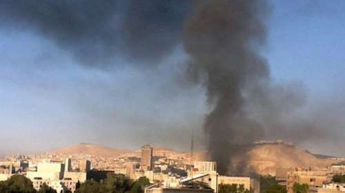 Ισχυρή έκρηξη στη Δαμασκό σε αποθήκη πυρομαχικών