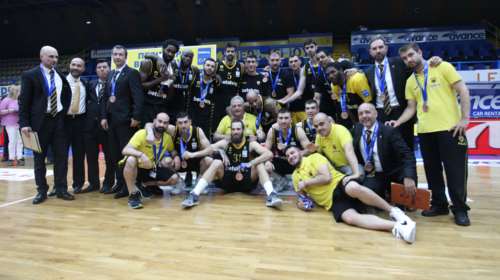 Κατέκτησε την 3η θέση η ΑΕΚ - Με 83-82 το Περιστέρι