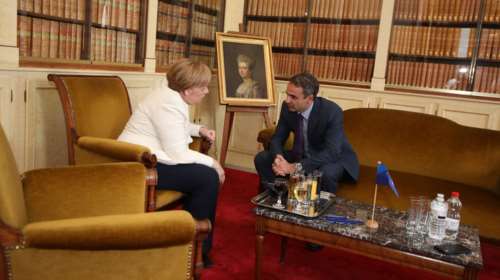 Με Μέρκελ, Αναστασιάδη και Βέμπερ συναντήθηκε ο Κ. Μητσοτάκης