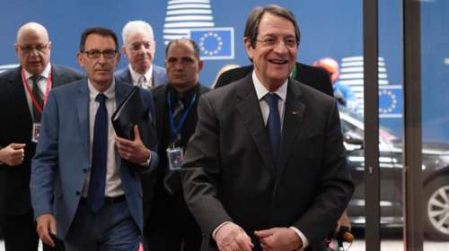 Αναστασιάδης: Από τη φραστική, στην έμπρακτη στήριξη η ΕΕ