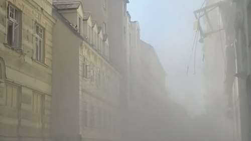 Έκρηξη Βιέννη: Κατέρρευσαν όροφοι από 2 κτίρια, 4 σοβαρά τραυματίες - Video