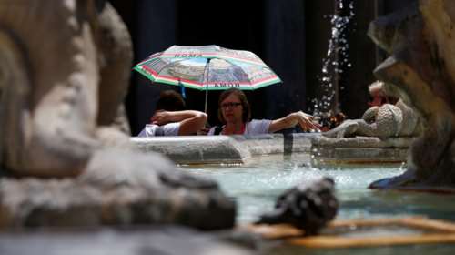 «Ψήνεται» η Ευρώπη - 45άρια στον γαλλικό Νότο