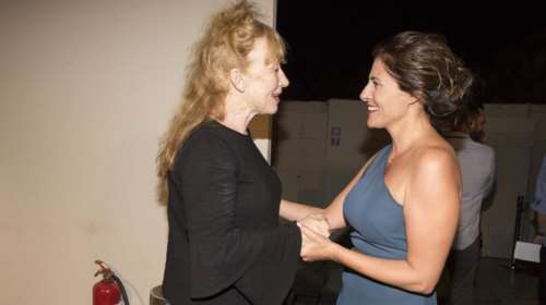 Μπέτυ Μπαζιάνα: Με αρχαιοελληνικό λουκ στη συναυλία της Loreena Mckennitt