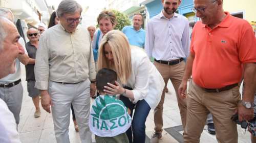 Γεννηματά σε Μητσοτάκη: Οι σημαίες του ΠΑΣΟΚ δεν είναι σουβενίρ