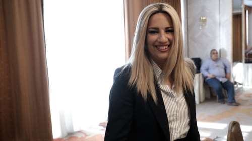 Περιοδεία της Φώφης Γεννηματά στο νησί της Ρόδου