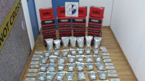 Επιχείρηση της Δίωξης στα Πατήσια - Κατασχέθηκαν 83 κιλά ηρωίνης - Vid