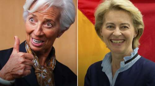 Δύο γυναίκες στο τιμόνι: Φον ντερ Λάιεν στην Κομισιόν - Λαγκάρντ στην ΕΚΤ