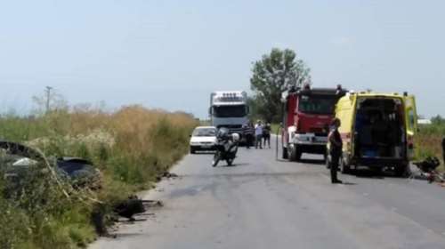 Βέροια: Ένας νεκρός και δύο τραυματίες σε σύγκρουση τριών αυτοκινήτων