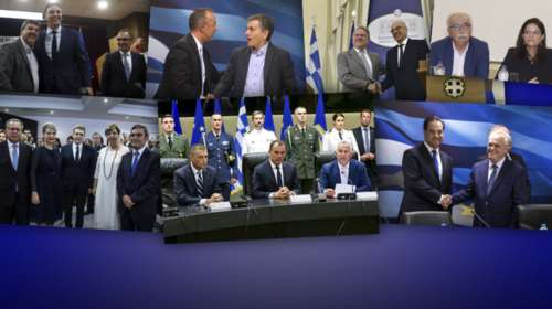 Τα μηνύματα των πρώην και τα “μέτωπα” των νέων υπουργών