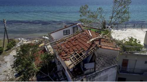 Χαλκιδική: Δορυφορική «ακτινογραφία» της υπερκυτταρρικής καταιγίδας