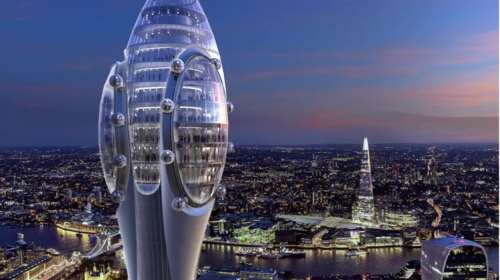 «Κόπηκε» από τον ορίζοντα του Λονδίνου ο ουρανοξύστης «Τουλίπα»