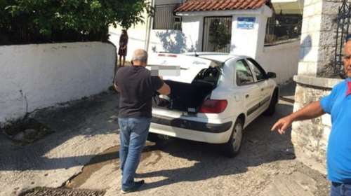 Καταδίωξη με πυροβολισμούς στην Ιονία Οδό (φωτό)