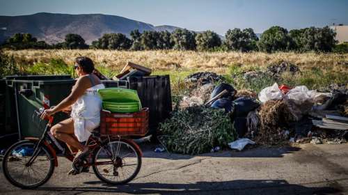 Στην Κοζάνη τα απορρίμματα της Αιγιαλείας