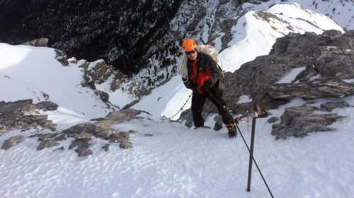 Επιχείρηση διάσωσης ορειβάτη στον Όλυμπο