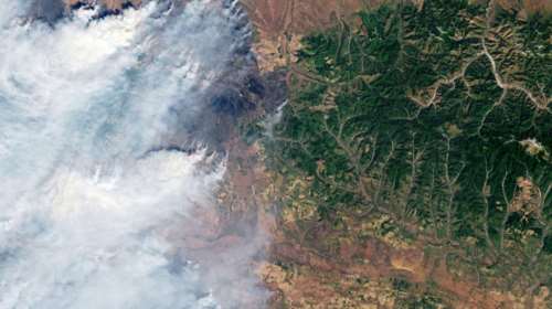 Roskosmos: Οι φωτιές στη Σιβηρία από το Διάστημα