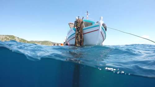 Ο βυθός της Σαλαμίνας καθαρός από 3 τόνους δίχτυα