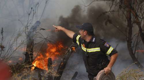 Στο αυτόφωρο ανήλικος και 37χρονος για τη φωτιά στο Ηράκλειο