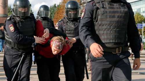 Διαδηλώσεις 27/ &amp; 3/8 στη Ρωσία: Περισσότεροι από 100 άνθρωποι υπό κράτηση
