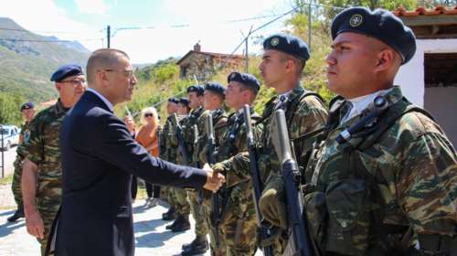 Μονάδες και φυλάκια στην Καστοριά επισκέφθηκε ο Αλκιβιάδης Στεφανής