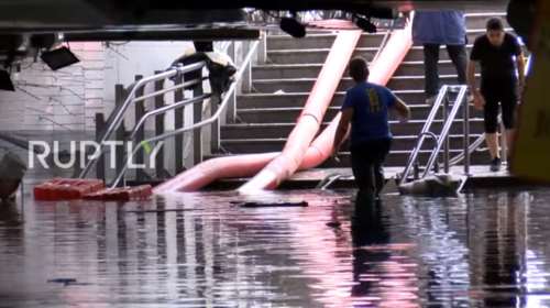 Κωνσταντινούπολη: Εικόνες καταστροφής από πλημμύρες