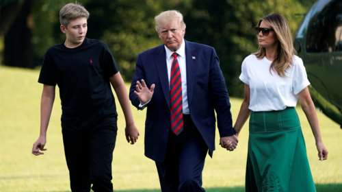 Παππούς για 10η φορά έγινε ο Ντόναλντ Τραμπ