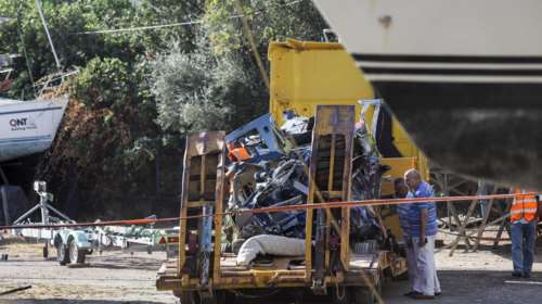 Οι πρώτες εκτιμήσεις για τα αίτια της πτώσης του ελικοπτέρου στον Πόρο