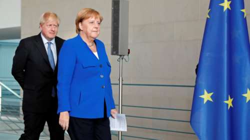 Μέρκελ προς Τζόνσον: 30 μέρες για εξεύρεση λύσης στο backstop