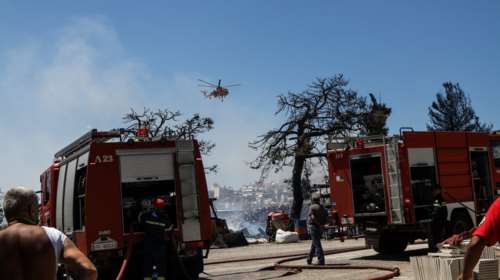 Φωτιές σε νέα Μανωλάδα και Μεγαλόπολη Αρκαδίας