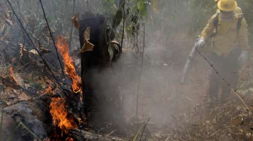 Μπολσονάρου: Έχασε 10 μονάδες δημοτικότητας λόγω του Αμαζονίου