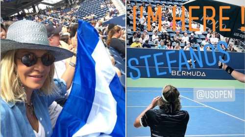 Η Βίσση στο US OPEN:Η γκάφα &amp; η απαγορευμένη ενέργεια στο ματς του Τσιτσιπά