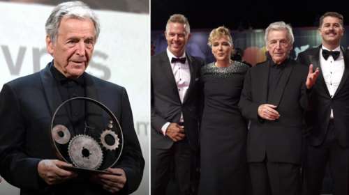 Τιμήθηκε ο Κ. Γαβράς για τη συμβολή του στον κινηματογράφο