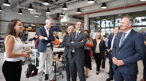 Στο Ίδρυμα Brainport στο Αϊντχόβεν ο Μητσοτάκης