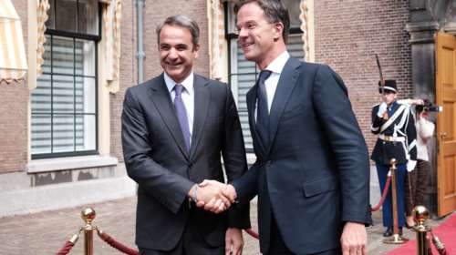 Μαξίμου: Σε κλίμα εμπιστοσύνης η συνάντηση Μητσοτάκη-Ρούτε