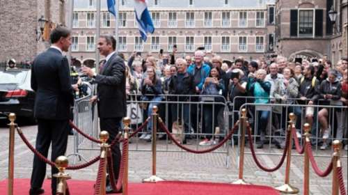 Μητσοτάκης - Ρούτε στη Χάγη: Εμπιστοσύνη και συναντίληψη