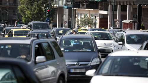 Χάος στους δρόμους της Αθήνας- Μποτιλιάρισμα στον Κηφισό