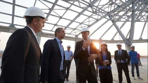 Στα έργα επέκτασης του αεροδρομίου «Μακεδονία» ο Κυρ. Μητσοτάκης